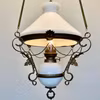 Antik takfotogenlampa från 1870-talet 14'''