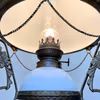 Antik takfotogenlampa från 1870-talet 14'''