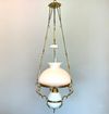 Antik takfotogenlampa - delvis 1870-tal 10'''