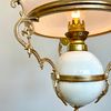 Antik takfotogenlampa - delvis 1870-tal 10'''