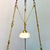 Antik takfotogenlampa - delvis 1870-tal 10'''
