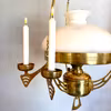 Böhlmarks modellnummer 1645 takfotogenlampa 20'''