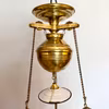 Böhlmarks modellnummer 1645 takfotogenlampa 20'''