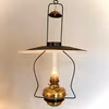 Takfotogenlampa i plåt och mässing 14'''
