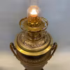 Urnformad stor 10''' fotogenlampa anno 1890