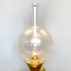 Bordsfotogenlampa med klotkupa 10'''