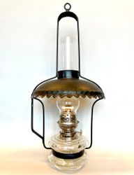 Tak- och vägglampa förnicklad 14'''