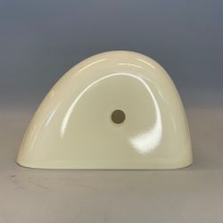 Extraglas vanilj 23 cm till bankirlampa (ny)