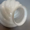 80 mm krage - Klotkupa virvel opalvit 15 cm