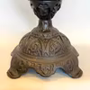 Bordsfotogenlampa i korgmodell på fot 14'''