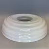 350 mm - Lampskärm opalvit med hål Ø 123 mm (äldre)