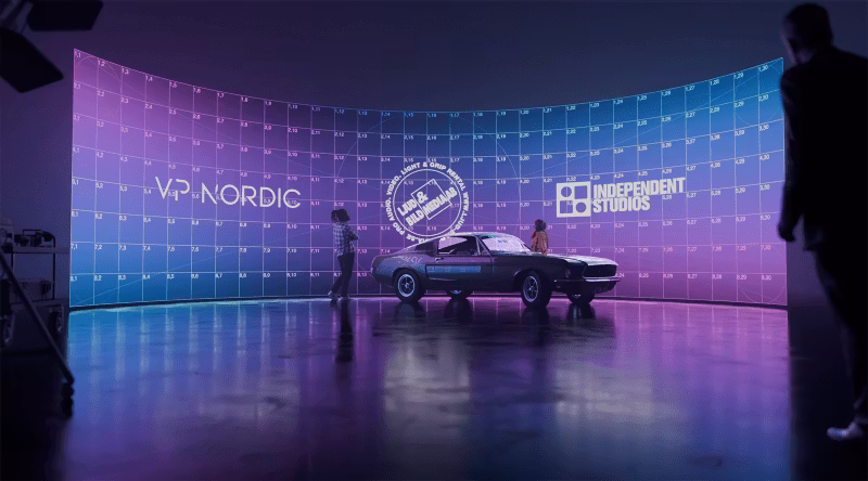 New LED stage for Virtual Production in Stockholm