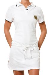 White polo dress with string – junior size