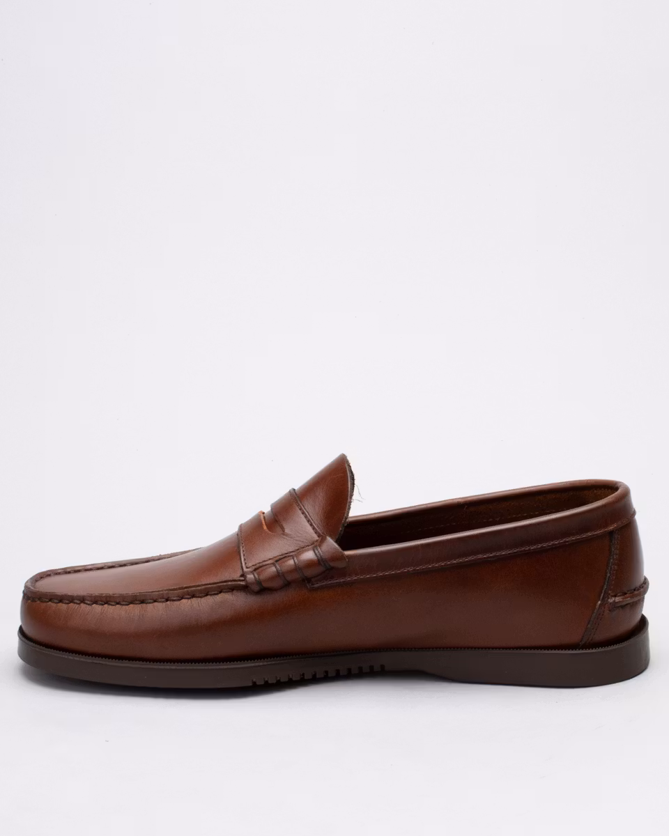 Paraboot Coraux-America Brown Leather | Lester Shoes Online