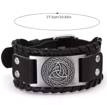 Armband vintage nordisk viking triangellogotyp