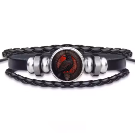 Armband dark raven