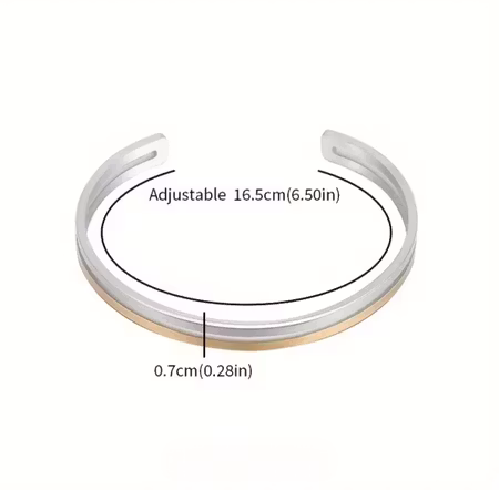 Armband glansigt