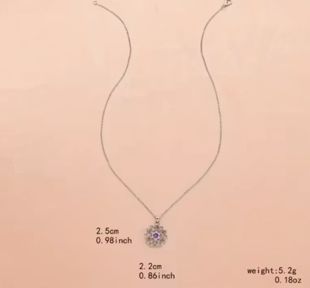 Halsband sju chakran.