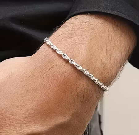 Armband flätat
