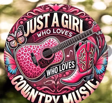 Skylt country girl