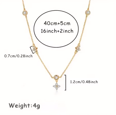 Halsband klöver