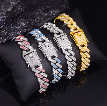 Armband kubansk strass