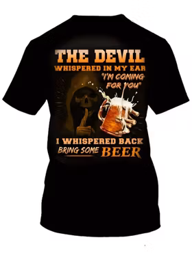 T-shirt ölmönster