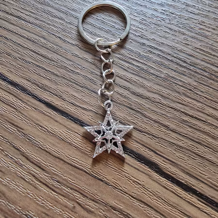 Nyckelring stjärna