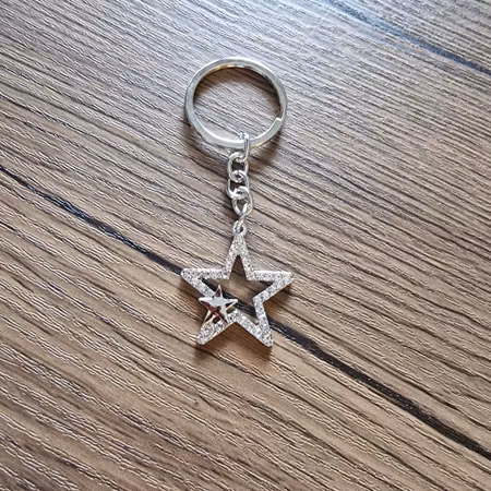 Nyckelring stjärna