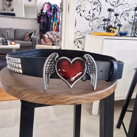 Skärp punk m hjärta