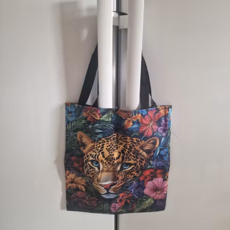 Tygväska leopardmönster unisex