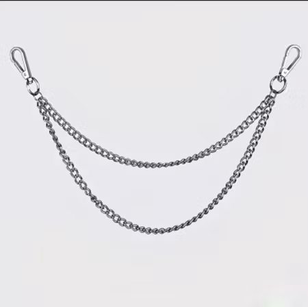 Byxkedja silverfärg