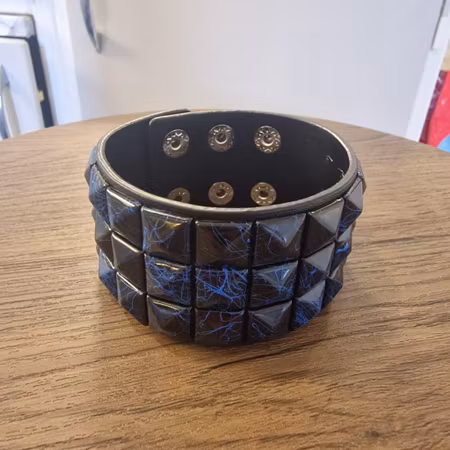 Huanming armband blå