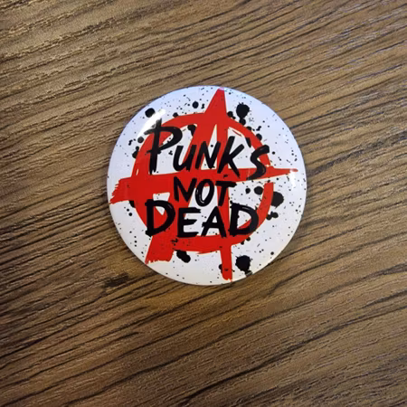 Punks Not Dead pinsknapp