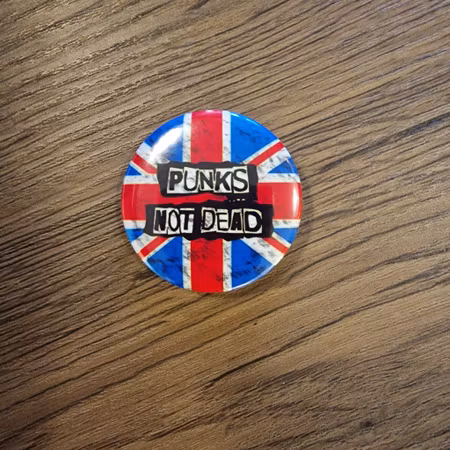 Punks Not Dead pinsknapp