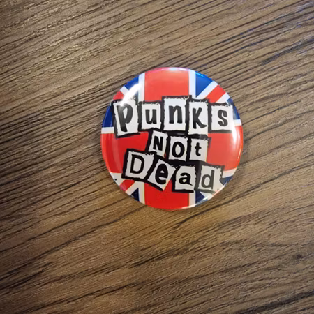 Punks Not Dead pinsknapp