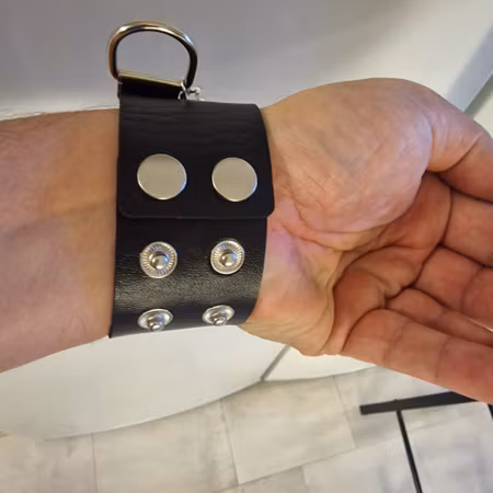 Armband punk döskalle