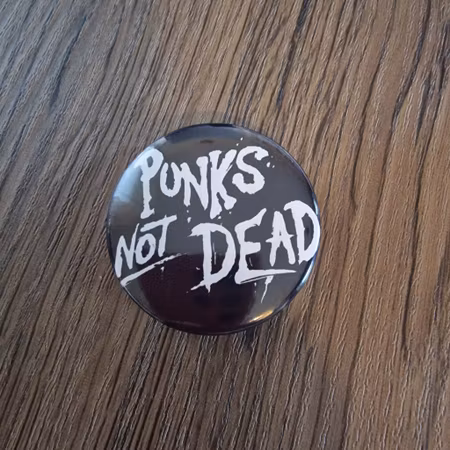 Punks Not Dead pinsknapp