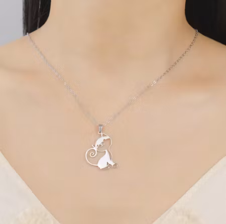 Halsband enkel katt