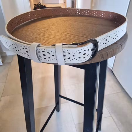 Skärp vitt