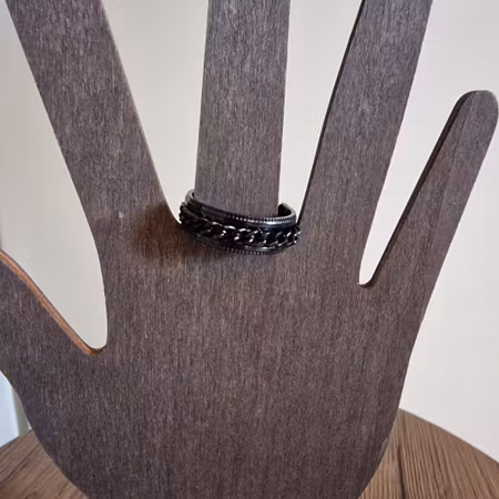 Ring roterbar svart