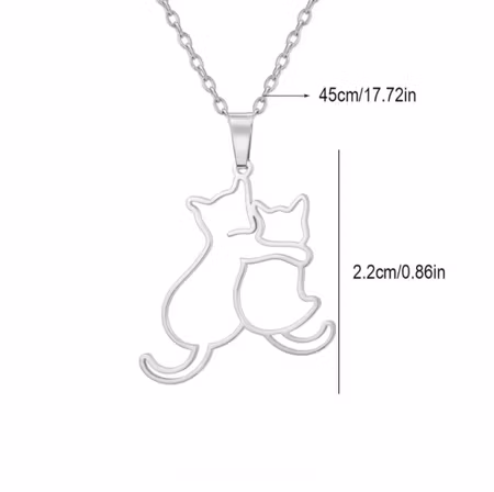Halsband kattungar