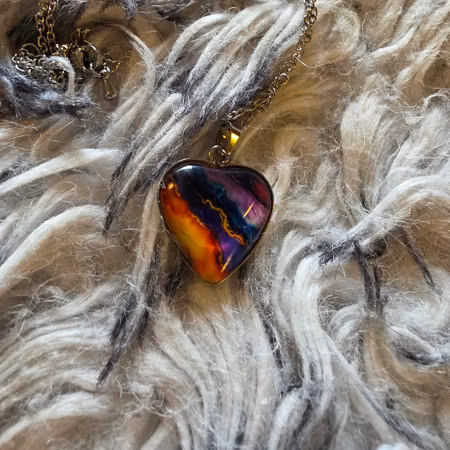 Halsband multi hjärta