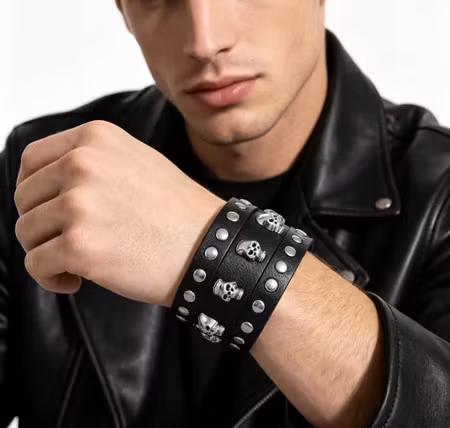 Armband döskallar