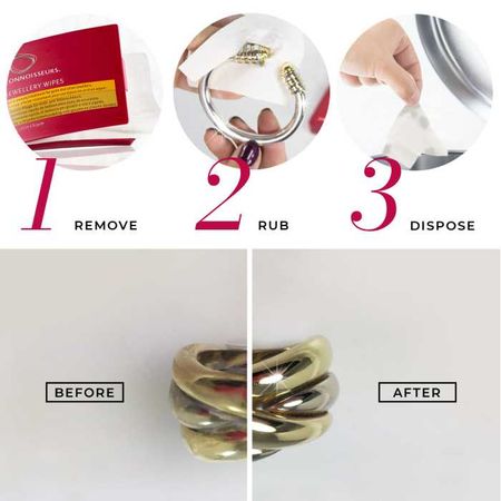 Putsmedel - Putsduk Jewellery Wipes