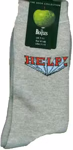Ankelsocka med Beatlesmotiv Help