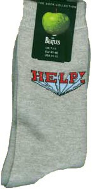 Ankelsocka med Beatlesmotiv Help