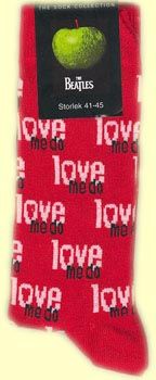 Ankelsocka med Beatlesmotiv