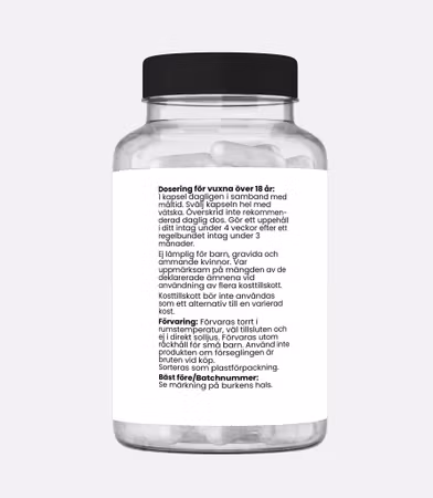 Zink forte 33 mg 100 kapslar