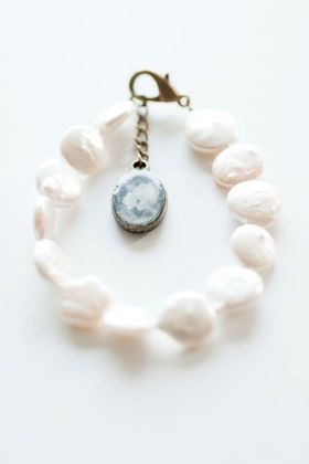 Armband med fotoberlock
